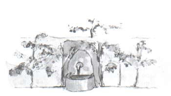 使沙漠更加美丽的,就是在某个角落里,藏着一口井